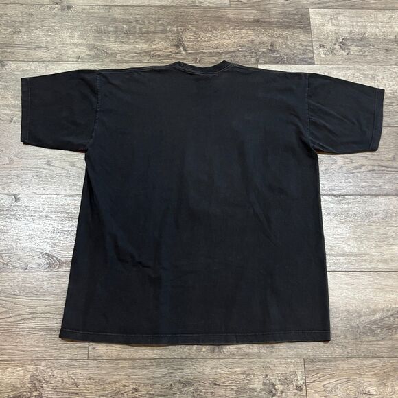 Vintage 90s KAMA 4K Hand Painted Michael Jordan Art Mural Tee Shirt - Men's 4XL - Picture 6 of 8